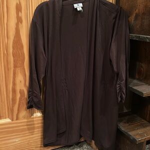 Worthington brown cardigan